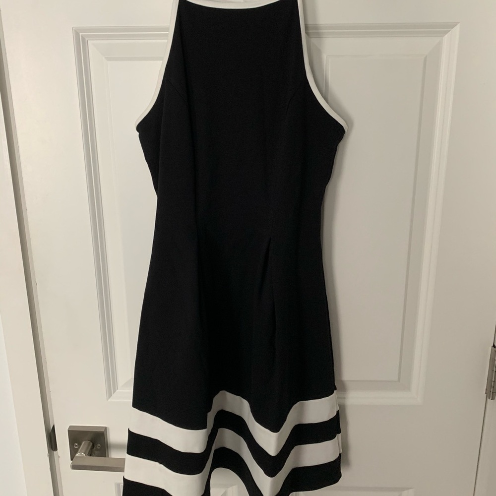 Monteau B&W Mini Dress